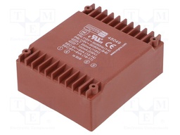 Transformer: encapsulated; 18VA; 115/230VAC; 6V; 6V; 1.5A; 1.5A