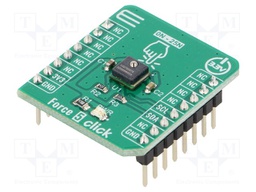 Click board; press force measure; I2C; FMAMSDXX025WC2C3; 3.3VDC