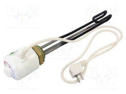 Heater; with thermostat; 1.5kW; 230VAC; 360mm; 5÷70°C; 980g