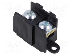 Terminal block; screw terminal; ways: 1; 10mm2; terminals: 2; 57A