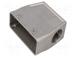 Enclosure: for HDC connectors; Han-INOX®; size 16B; for cable