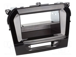 Radio frame; Suzuki; 2 DIN; black gloss
