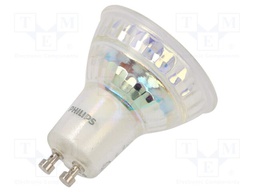 LED lamp; warm white; GU10; 230VAC; 355lm; 4.6W; 36°; 2700K