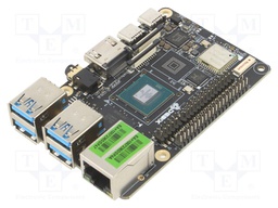 Single-board computer; RAM: 2GB; ARM Quad Core Cortex®-A53; 5VDC