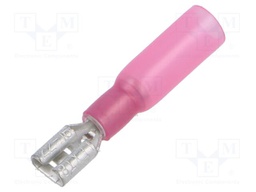 Terminal: flat; 4.8mm; 0.8mm; female; 0.5÷1.5mm2; crimped