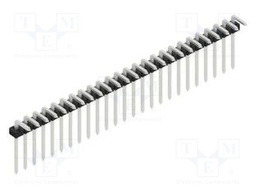 Connector: pin strips; pin header; male; PIN: 25; 2mm; THT; 1x25