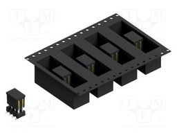 Connector: pin strips; pin header; male; PIN: 8; 2.54mm; SMT; 2x4