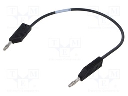 Test lead; 60VDC; 30VAC; 16A; with 4mm axial socket; Len: 0.25m