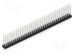 Connector: pin strips; pin header; male; PIN: 72; 2.54mm; THT; 2x36
