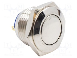 Switch: vandal resistant; Pos: 2; SPST-NO; 2A/48VDC; IP65; OFF-(ON)