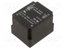 Transformer: encapsulated; 16VA; 115/115VAC; 18V; 18V; 444mA; 444mA