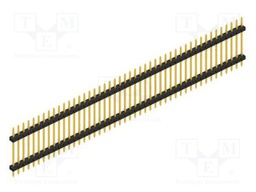 Connector: pin strips; pin header; male; PIN: 46; 2mm; THT; 1x46