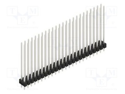 Connector: pin strips; pin header; male; PIN: 48; 2.54mm; THT; 2x24