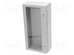 Enclosure: wall mounting; X: 300mm; Y: 600mm; Z: 155mm; BUS BG; IP65