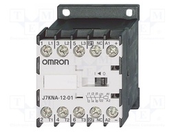 Contactor: 3-pole; NO x3; 415VAC; 12A; for DIN rail mounting