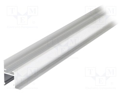 Profiles for LED modules; recessed; natural; L: 2m; aluminium
