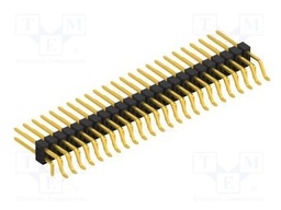 Connector: pin strips; pin header; male; PIN: 48; 2.54mm; SMT,THT