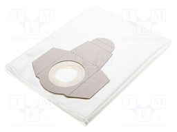 Vacuum cleaner dustbags; 5pcs; L: 600mm; microfiber; W: 400mm