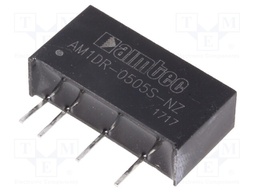 Converter: DC/DC; 1W; Uin: 4.75÷5.25V; 5VDC; Iout: 200mA; SIP7; 2.1g