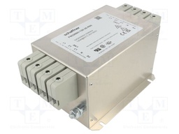 Filter: anti-interference; three-phase; 520VAC; screw; Ir: 0.9mA