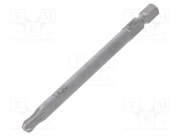 Screwdriver bit; Torx®,spherical; TX30; Overall len: 89mm