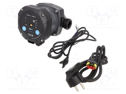 Type of pump: circulator; API; 230VAC; IP44; Temp: 0÷40°C; 95%; 50Hz