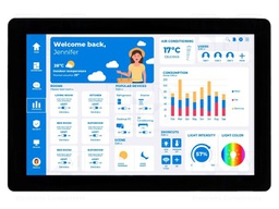 Display: TFT; 12.1"; 1280x800; Illumin: LED; RGB; 850cd/m2; 7÷14VDC