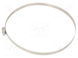 Cable tie; Ø: 170÷190mm; W: 9mm; Material: chrome steel AISI 430