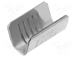 Wire pin; non-insulated; brass; 1÷2.5mm2; 7.5mm; tinned; crimped