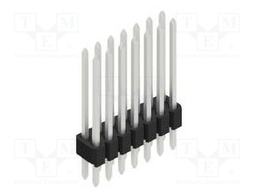 Connector: pin strips; pin header; male; PIN: 14; 1.27mm; THT; 2x7