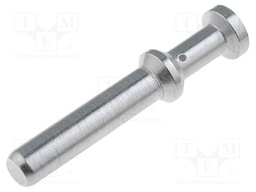Contact; male; 2.5mm2; Han Com; silver plated; crimped; 40A; 3mΩ