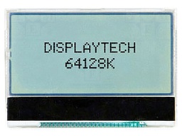 Display: LCD; graphical; 128x64; FSTN Positive; 58.2x41.7x8.5mm