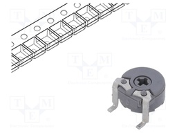 Potentiometer: mounting; single turn,horizontal; 100kΩ; 100mW
