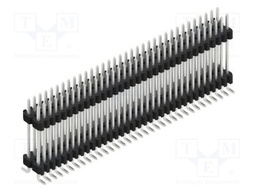 Connector: pin strips; pin header; male; PIN: 68; 1.27mm; SMT; 2x34