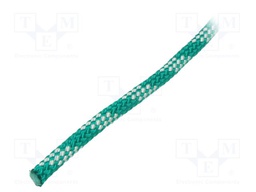Rope; polypropylene; Ørope: 8mm; L: 50m; with a core; green