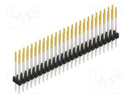 Connector: pin strips; pin header; male; PIN: 50; 2.54mm; THT; 2x25
