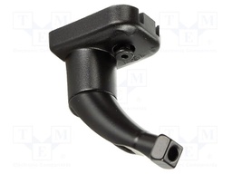 Mirror holder; black; push-in