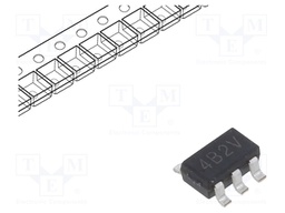 LDO Voltage Regulator, Fixed, 2 V to 10 V in, 200 mV Drop, 3.3 V/150 mA out, SOT-25-5