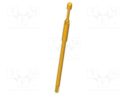 Test needle; Operational spring compression: 4mm; 8A; Ø: 2mm; 3N