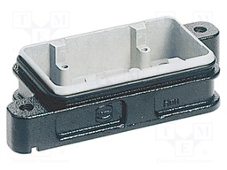 Enclosure: for HDC connectors; Han® HPR; size 6B; threaded joint
