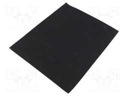 Cleaning cloth: sandpaper; Granularity: 60; 230x280mm; 6s.