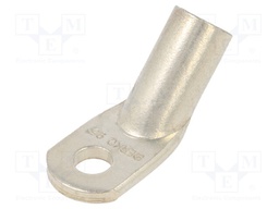 Tip: ring tube; M10; 95mm2; crimped; for cable; angled 45°; tinned