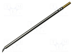 Soldering Tip, Chisel, 30° Bent, 1.78 mm Width,  For Metcal CV-5200 Station, CVC-7 Series