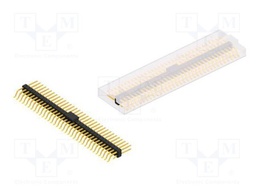 Connector: pin strips; pin header; male; PIN: 68; 2.54mm; SMT; 2x34