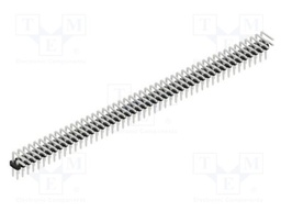Connector: pin strips; pin header; male; PIN: 96; 2mm; THT; 2x48