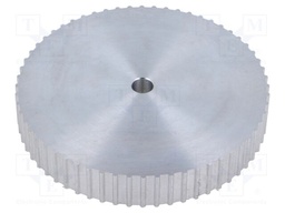 Belt pulley; AT5; W: 10mm; whell width: 21mm; Ø: 94.25mm; aluminium