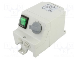 Regulator; speed; 230VAC; 1-phase fun motors speed control; IP54