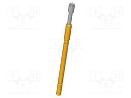 Test needle; Operational spring compression: 4mm; 8A; Ø: 2mm; 3N