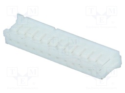 Plug; wire-board; female; 1.5mm; PIN: 12; w/o contacts; for cable