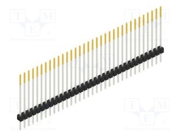 Connector: pin strips; pin header; male; PIN: 34; 2.54mm; THT; 1x34